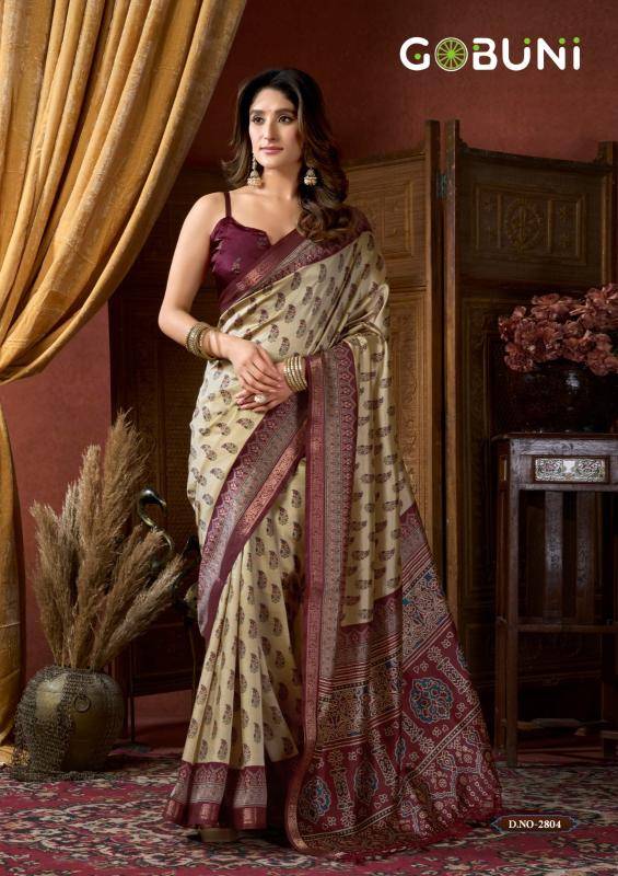 Gobuni samaira Saree wholesaler in kolkata